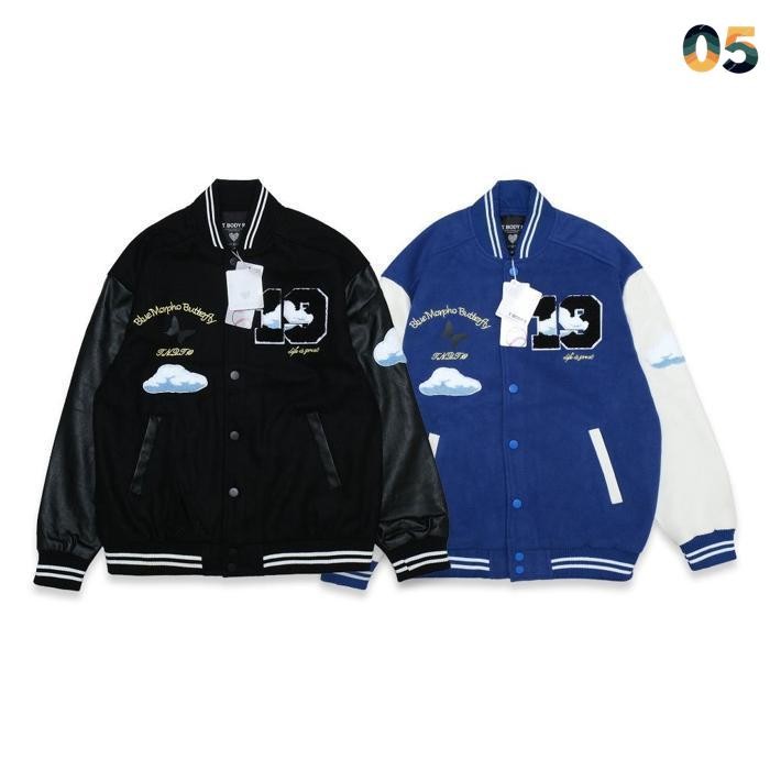 original t body r varsity jacket