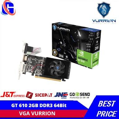VGA VURRION GT 610 2GB DDR3 64Bit GAMING VGA ORI