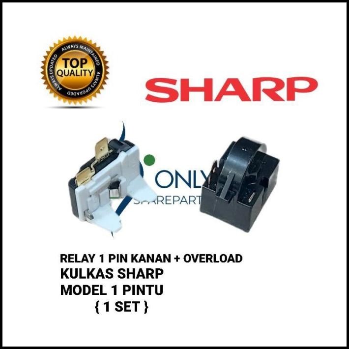 Relay Ptc Overload Kulkas Sharp 1 Pintu / Overluad Kulkas Sharp