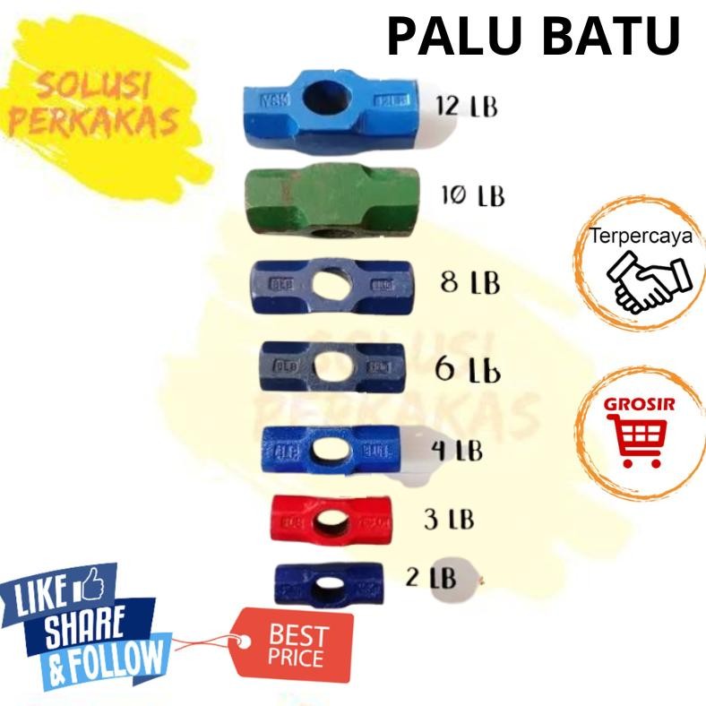 Palu Batu Bodem 2LB6LB8LB10LB20LB