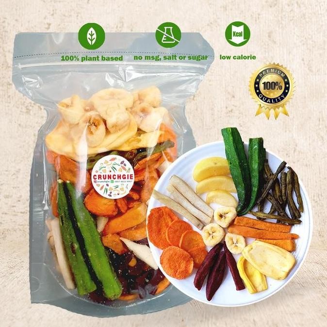 

1,5L Keripik Buah | Keripik Sayur | Kripik Buah | Buah Kering | Snack Crispy | Keripik Pisang | Keripik Nangka | Strawberry Kering | Keripik Strawberry Korea | Strawberry Freeze Dried | Snack Buah DS