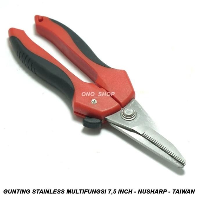 

GUNTING STAINLESS MULTIFUNGSI 7.5 INCH - NUSHARP - 925 220 - TAIWAN