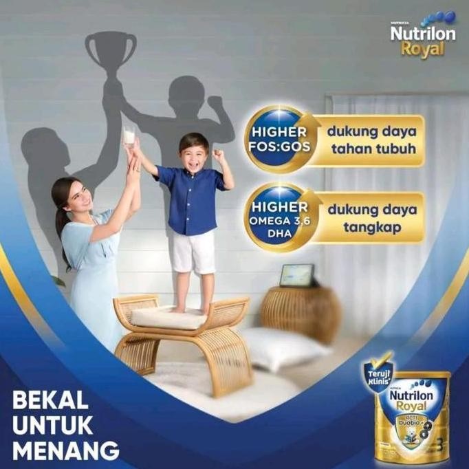 Grosir Nutrilon Royal  1/2/3 / 4 400Gr Box Madu/Vanila,1 - Casebio Nutrilon Susu Pertumbuhan  Anak-A