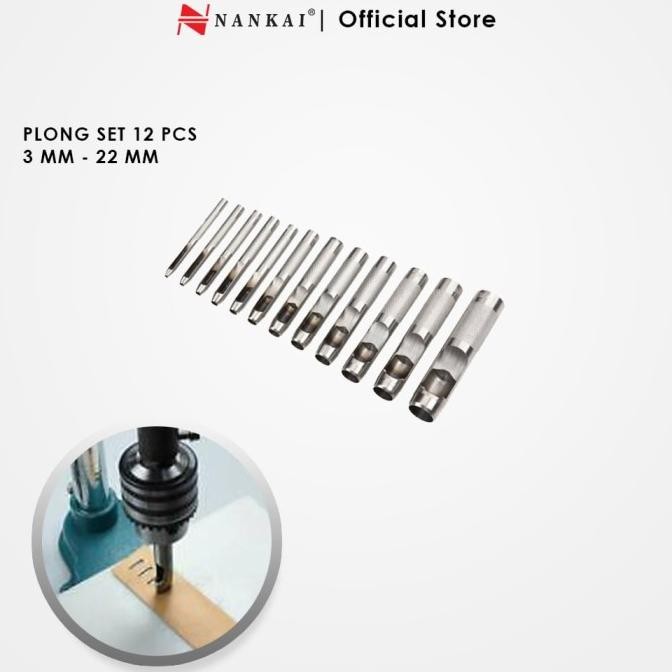 

NANKAI PEMBOLONG HOLLOW PUNCH / PLONG SET 12 PC ORIGINAL DAN TERPERCAYA