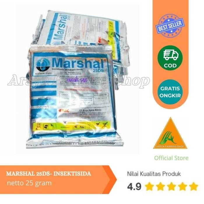 Marshal 25 Gram Insektisida Pestisida Sebelum Tanam Benih