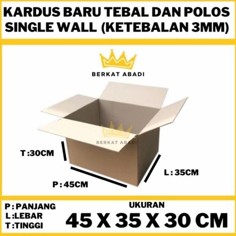 

Fg-80 Df-8 Box Karton / Kardus Polos Packing Tambahan Sale