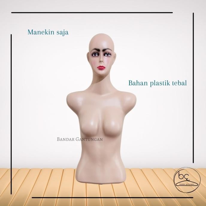 Produk Baru Patung Manekin Body Cewek / Manekin Setengah Badan / Torso Cewek