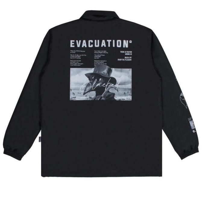 Terbaru Dobujack Coach Jacket Evacuation Black