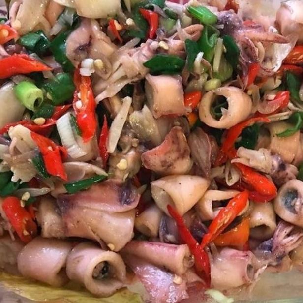 

TERLARIS Oseng cumi asin pedas Siap kirim
