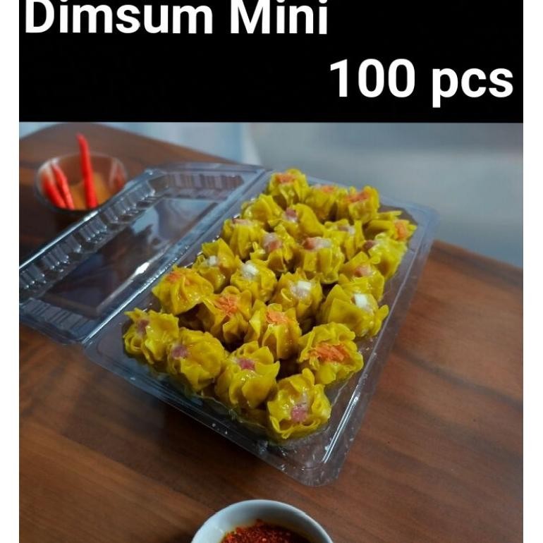 

TERMURAH Dimsum Premium Mini Isi 100 Pcs Dengan Chili Oil Di Bandung Mix 5 Varian Topping (Frozen) Siap kirim
