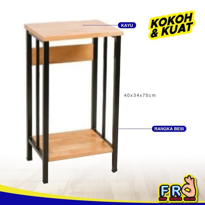 RAK DISPENSER/RAK SERBAGUNA/RAK KAYU/RANGKA BESI/RAK HIAS/RAK BUKU