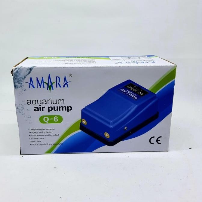DISKON AERATOR AMARA 2 LUBANG AMARA Q6 / Q-6 AMARA WATERPUMP (MESIN ONLY)