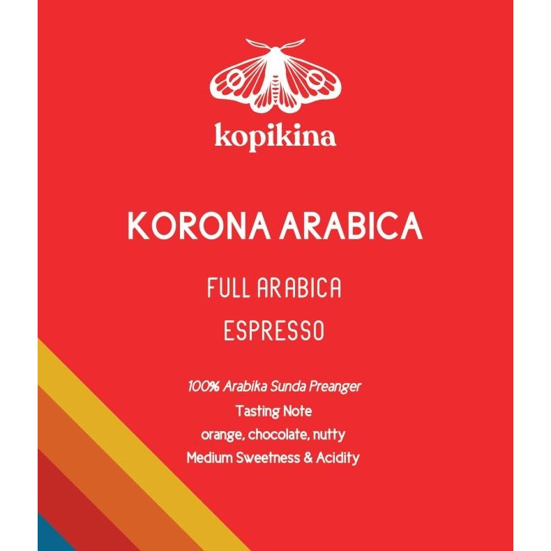 

Grosir Korona Espressa Full Arabica Arabika Espresso Beans 1Kg
