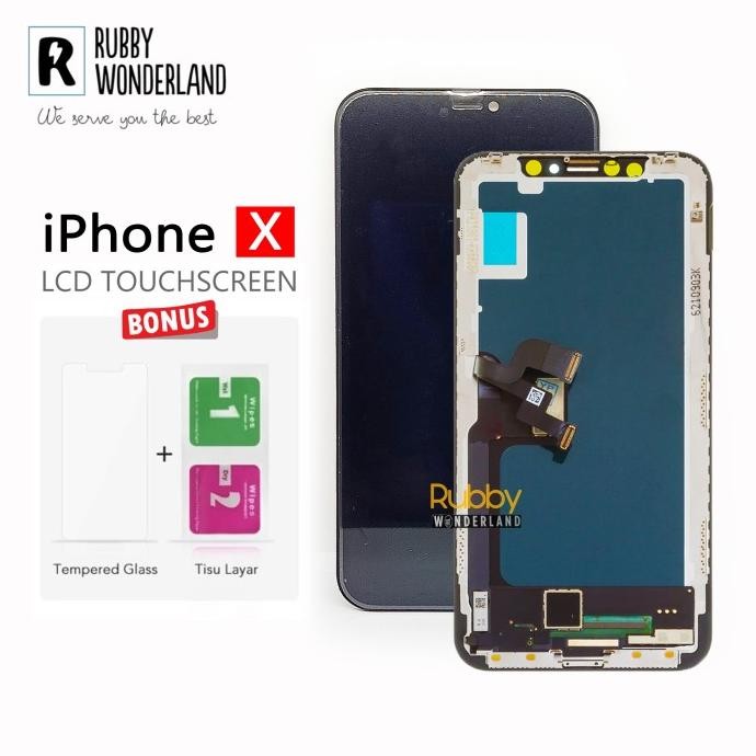 BEBAS ONGKIR - LCD + Touchscreen + Frame Apple iPhone X Original 100% Garansi