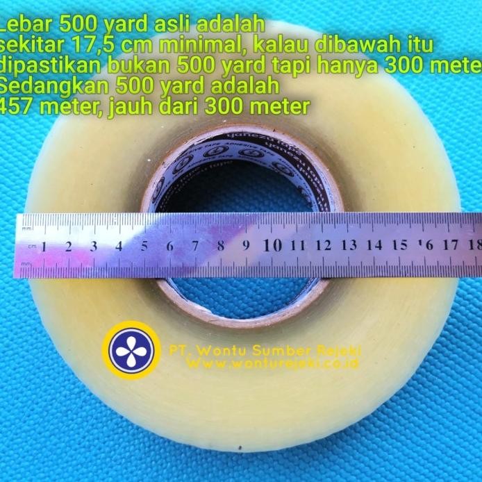 

ready Lakban OPP bening 45mm x 500 yard ( 457 meter ) murah