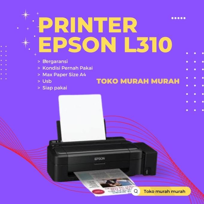 Printer Epson L310 Unit printer Epson L310 murah
