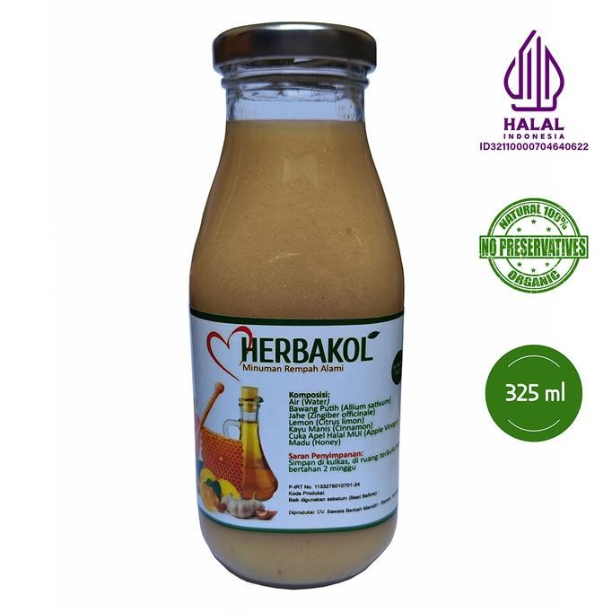

STOK TERBATAS JUS BAWANG PUTIH LEMON JAHE MERAH MADU CUKA APEL HERBAKOL