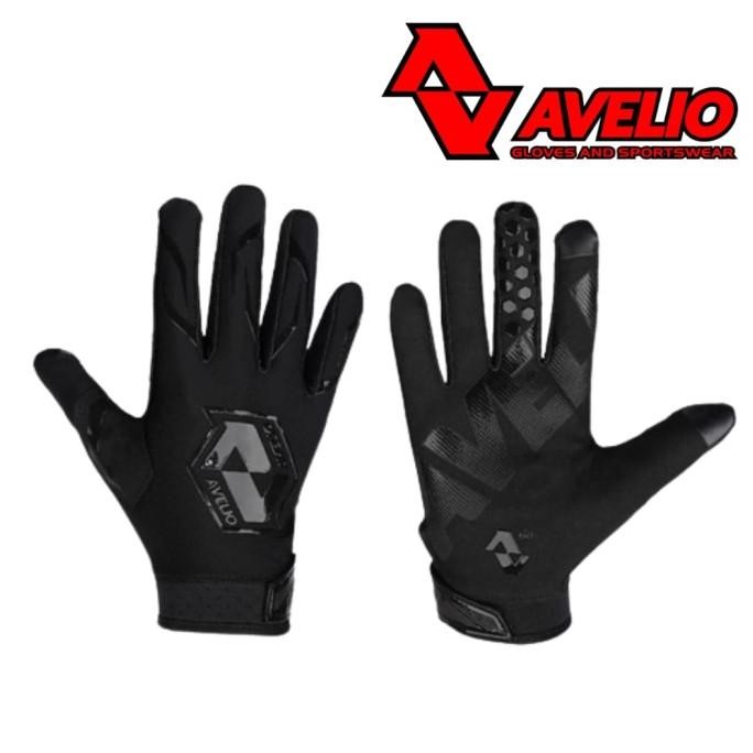 promo sarung tangan sepeda avelio phoenix hitam motor roadbike mtb