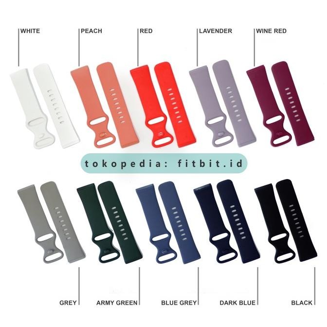 Murah Fitbit Versa 3 / Fitbit Sense Silicone Strap