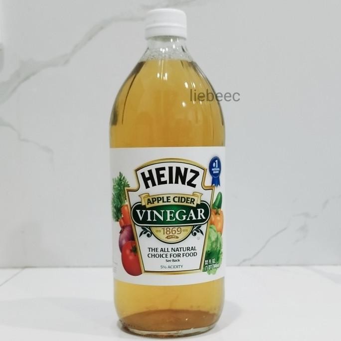

STOK TERBATAS HEINZ APPLE CIDER VINEGAR 473 ML / CUKA APPLE 16 OZ