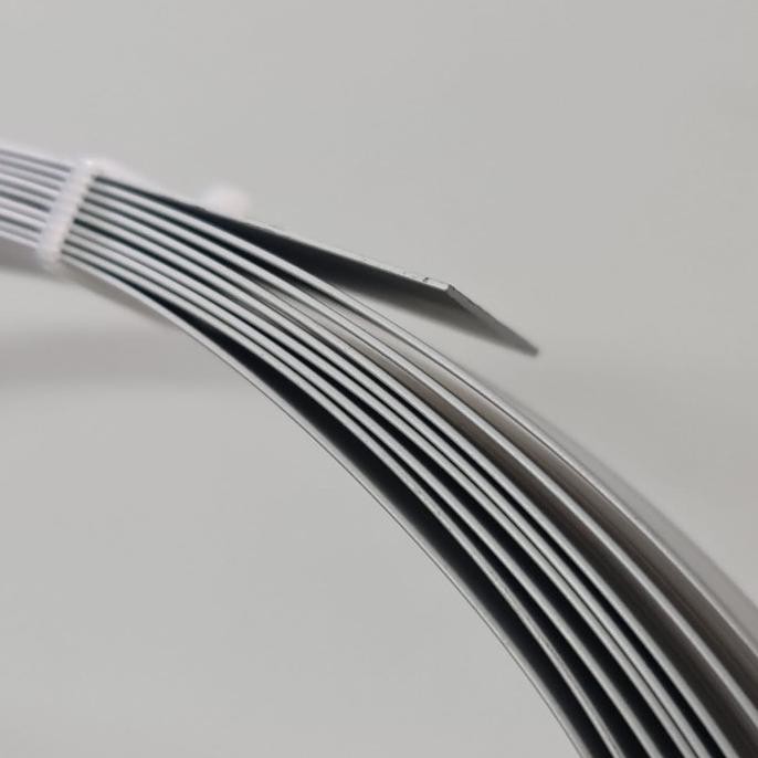 Plat strip alumunium per rol panjang 6 meter murah