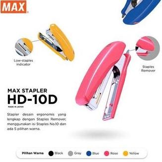 

ready Stapler / Stepler / Jepretan Max HD-10 D murah
