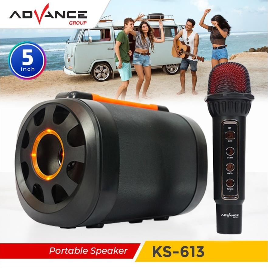 Advance Speaker Mini Karaoke KS 613 Music Box 5" inch