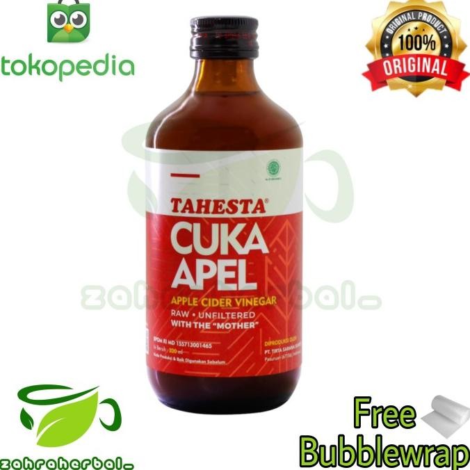

STOK TERBATAS CUKA APEL TAHESTA 320 ML ORIGINAL