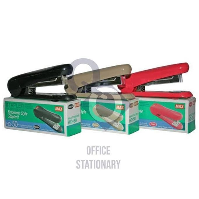 

ready stapler max hd 50 staples Metal murah