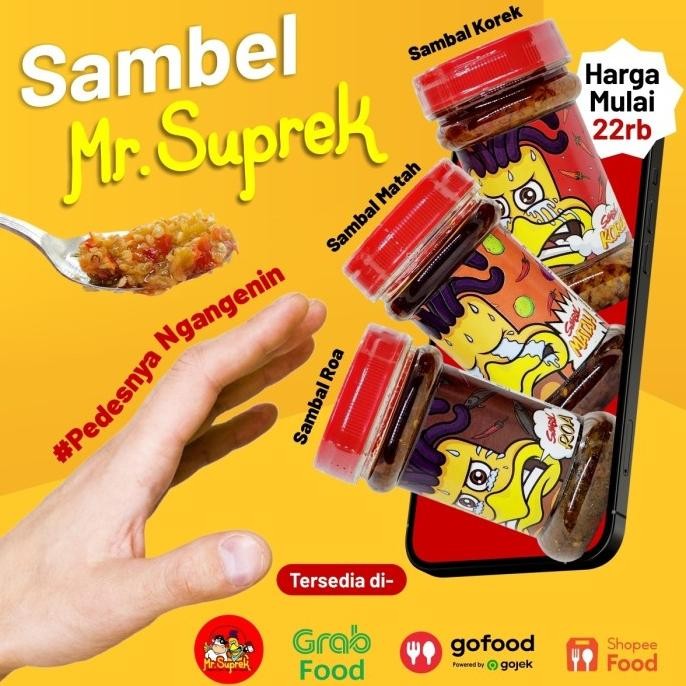 

Sambal Bawang Korek Pedas Mr Suprek