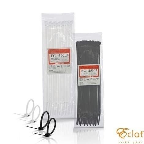 

tyS ECLAT KABEL TIES 15CM 20CM 25CM 30CM L3.6MM PUTIH DAN HITAM