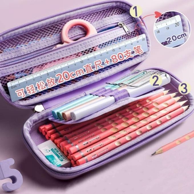 

tyS Tempat Pensil 3D / Pencil Case Cute Box Unicorn Kawaii Stationery