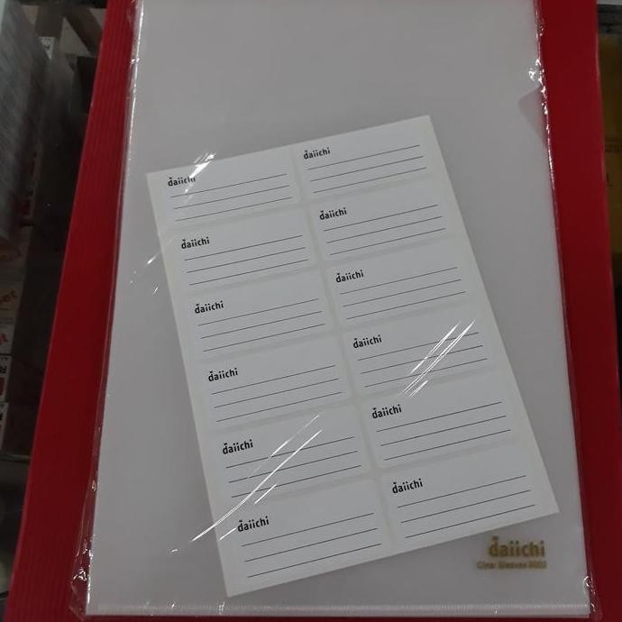 

tyS Map L folio Daiichi Clear holder Clear Sleeves 9002