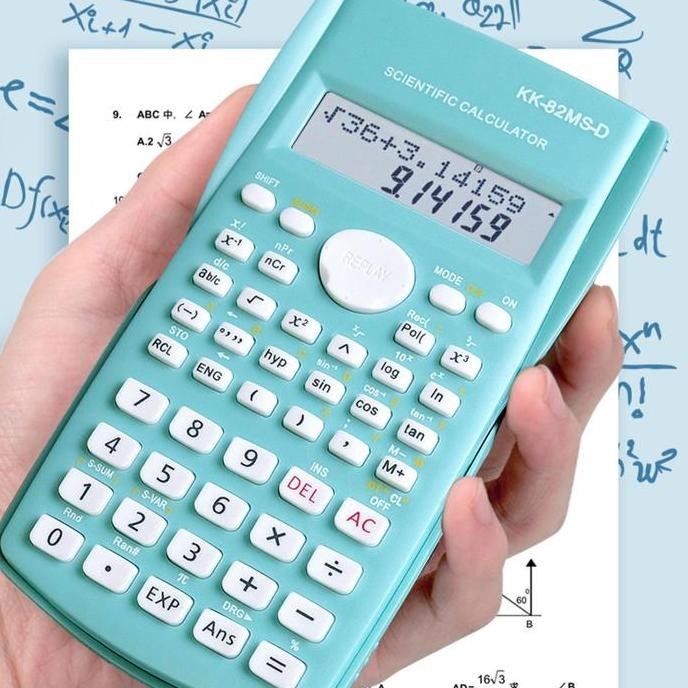

tyS Kalkulator scientific kalkulator akuntansi 240 Fungsi Kalkulasi calkulator sains Alat tulis untuk pembelajaran siswa