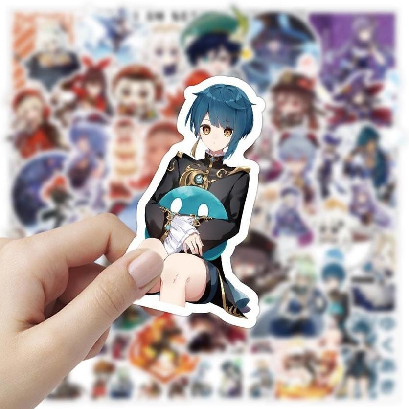 

[original] 100pcs sticker genshin impact tahan air / stiker anime / stiker tumblr / stiker unik / planner / notebook / jurnal / scrapbook untuk dekorasi case ponsel sepeda skateboard laptop koper stiker genshin impact [terlaris] [terbaik]