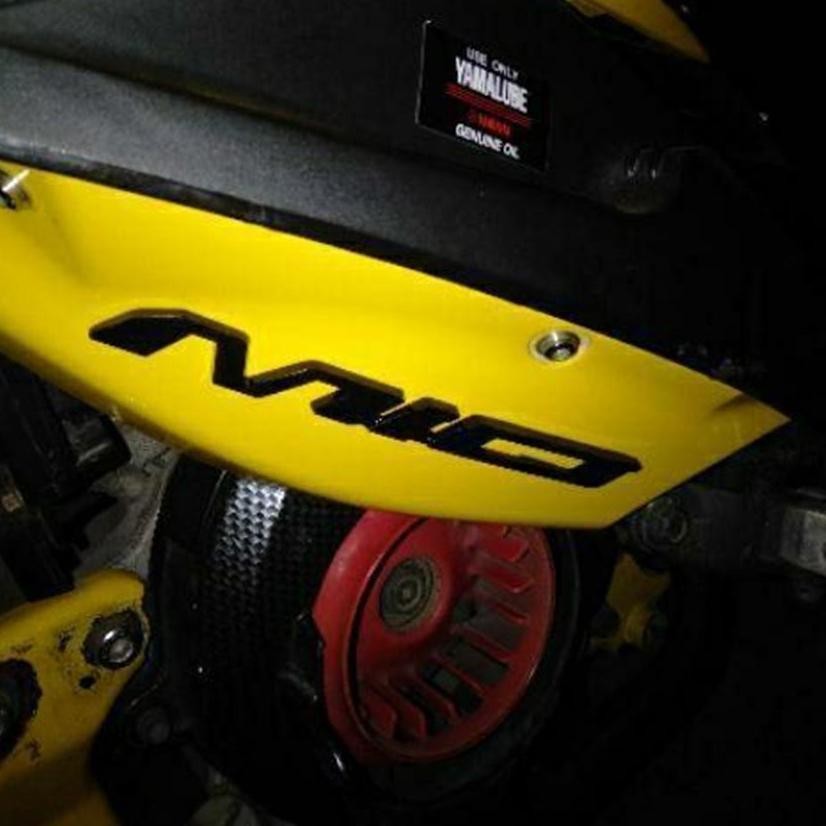 [original] 2pcs stiker emblem mio timbul 3d untuk badge emblem moto yamaha mio 150 125 emblem badge 