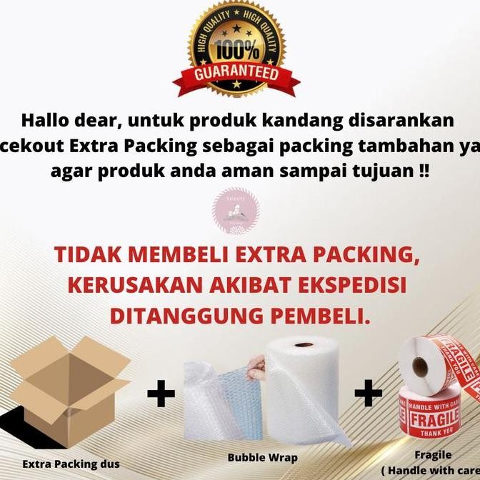 Grosir Kandang Kucing 60X40 Besi Lipat Tebal Kandang Besar Kandang Anjing Kandang Kelinci Kandang He