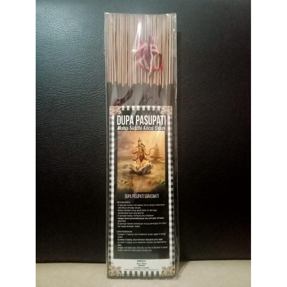 Dupa Pasupati Saraswati 110 Gram (Multifungsi)