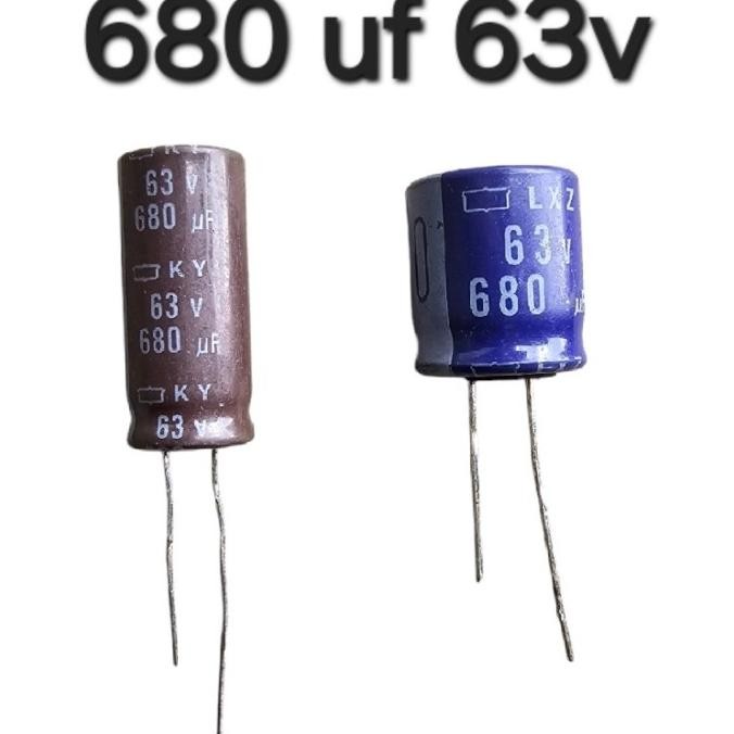 (5) 680uf 63v elko elco tojil4 dijamin