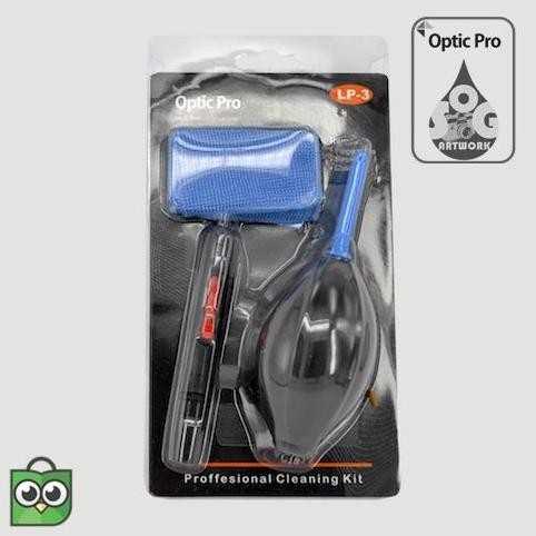 CLEANING KIT (BLOWER + LENS CLOTH + LENS PEN)