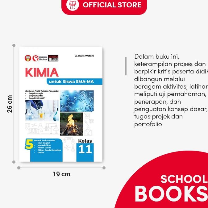 baru  Yrama Widya - Buku Kimia SMA/MA Kelas 11 (Buku Paket Kurikulum Merdeka) - A. Haris Watoni