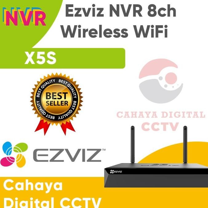 Ezviz NVR 8ch X5S (Wireless Wifi)