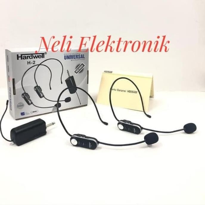 Mic wireless Bando Hardwell H-2 mic headset wireless original