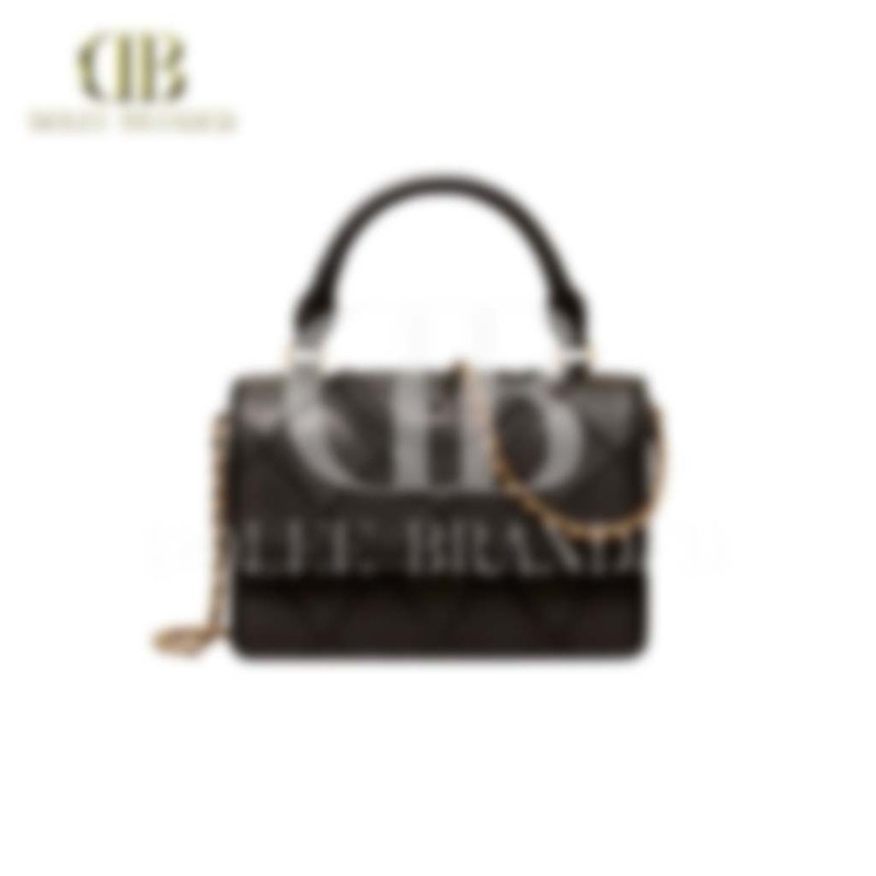 Mini Fleming Soft Top Handle ain Wallet - Black (TB 152356