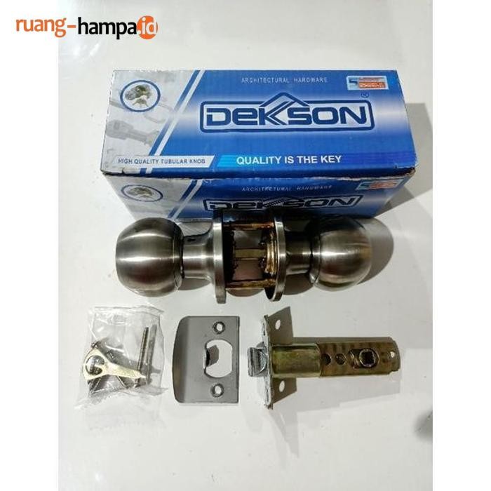 Baru Kunci Bulat Dekson Kc Bl Dks 9587 Bk Sss / Kunci Bulat Pintu Kamar Mandi Dekson