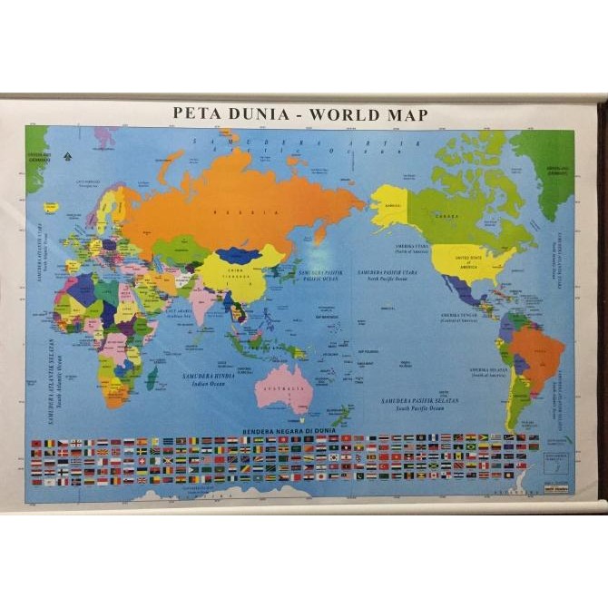 

[[ DOBY / PETA DUNIA WORLDMAP PETA DINDING BEST SELLER