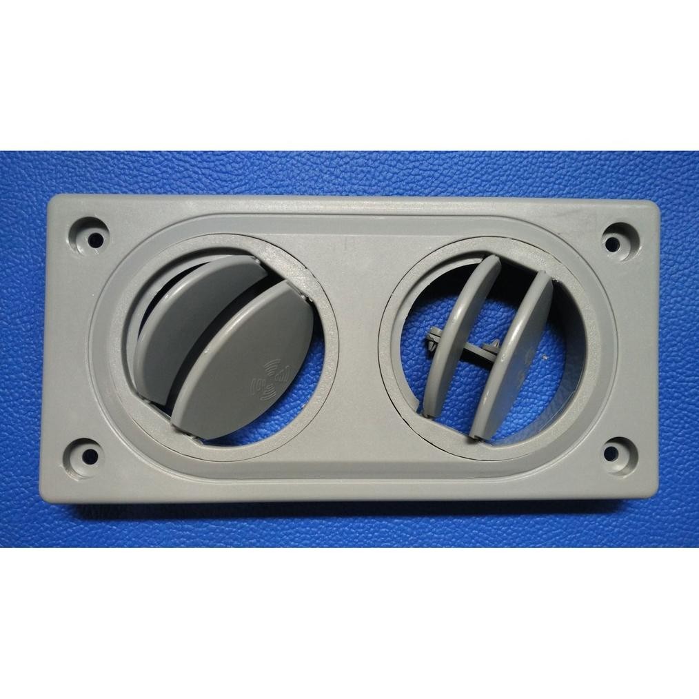 Premium 2 Lubang Kisi Ac Bus / Ac Louver Bus / Ventilation Tutup Bus Universal High Quality