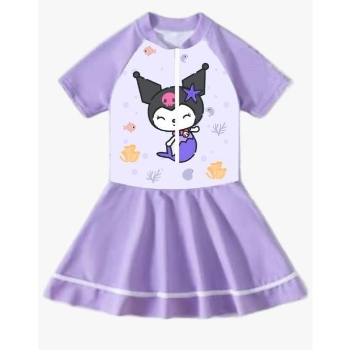 Baju Renang Anak Perempuan baju renang anak rok baju renang anak kuromi baju renang anak cewek baju 