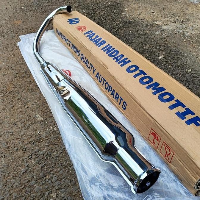 Terlaris Knalpot Cb 125 S Muffler Knalpot Cb125 S Standar Cb 100 Corbi Fajar Indah Ready Stok