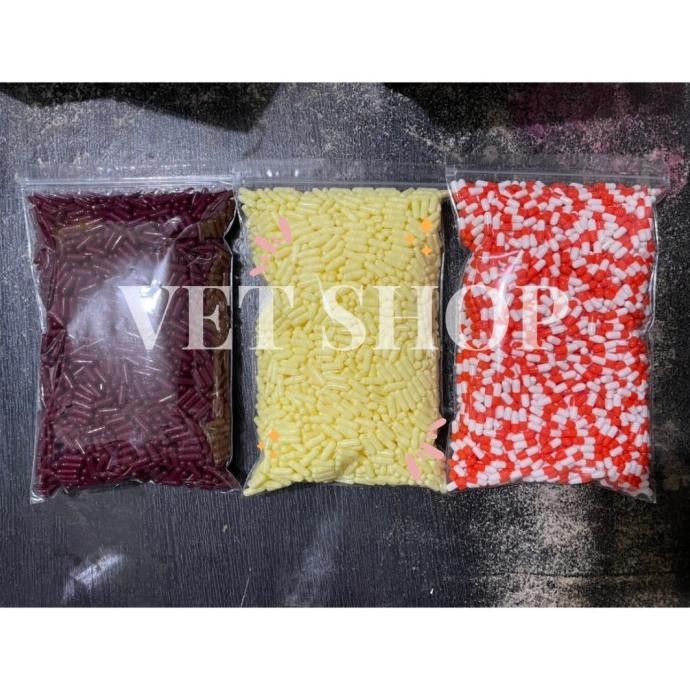 KAPSUL KOSONG UKURAN 4 ISI 1000 PCS CAPSUL CAPSULE CANGKANG KAPSUL PS